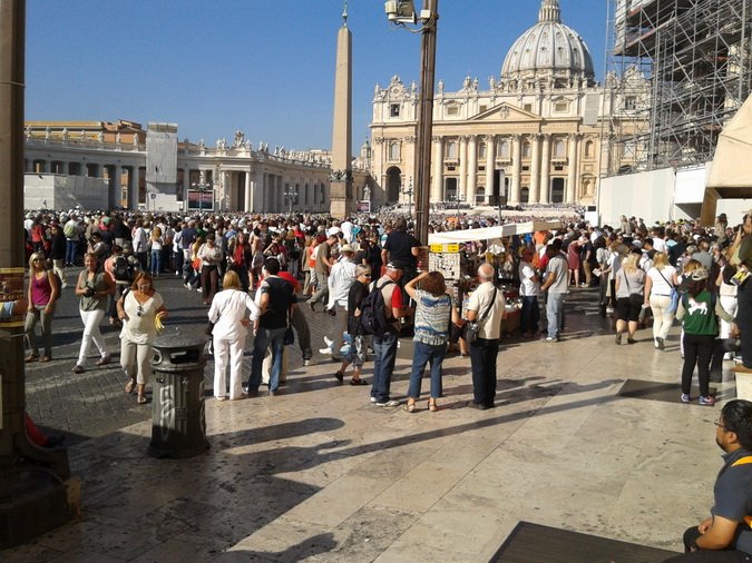 3° raduno a Roma - 23-25 settembre 2013 - 3° giorno - foto___008 - San Pietro - Udienza Papale